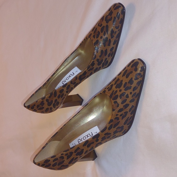 80's Proxy Cheetah Print Pumps - Picture 7 of 8